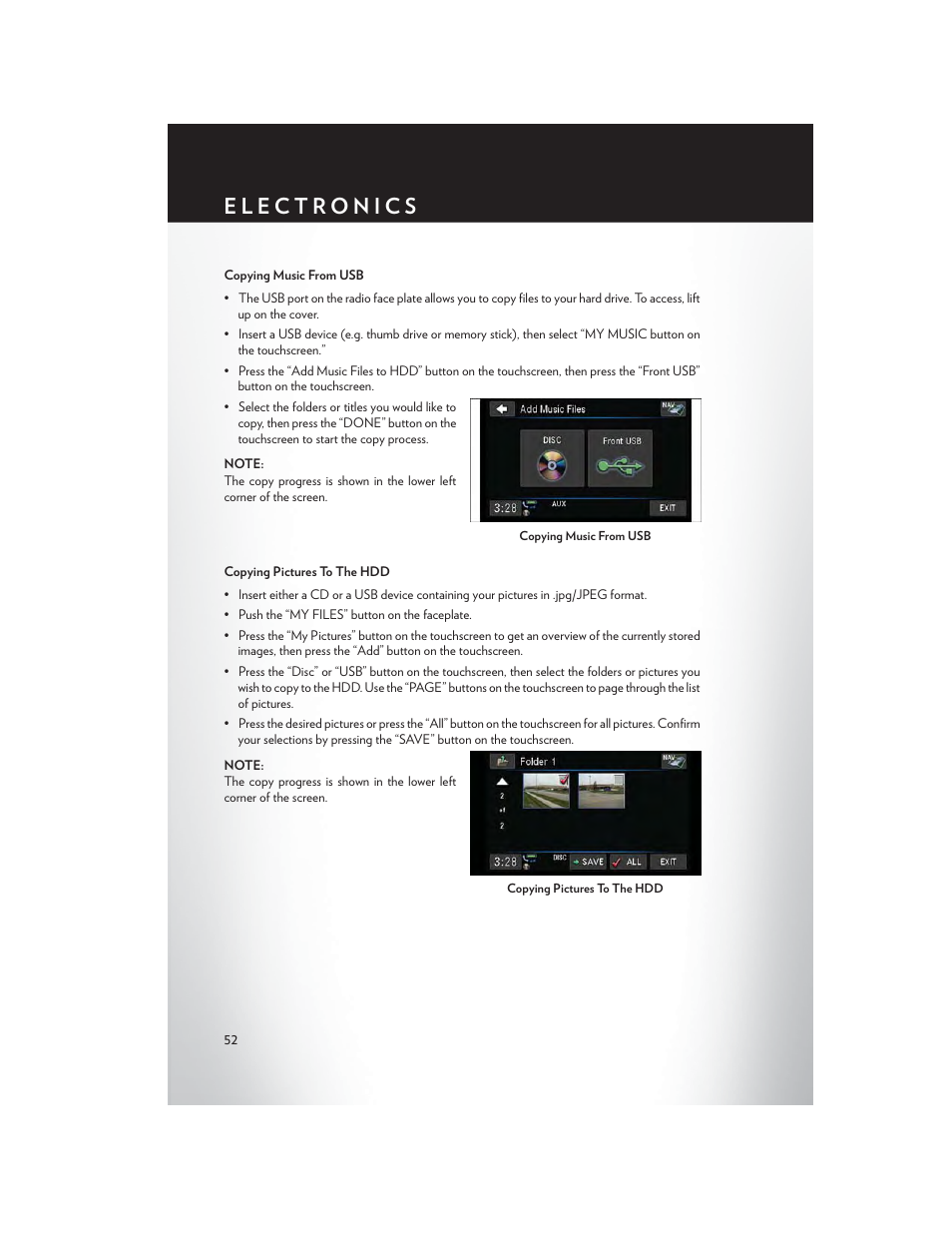 Chrysler 2015 Country - User Guide User Manual | Page 54 / 140