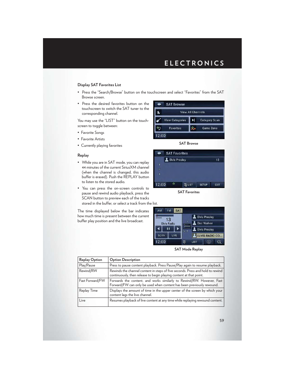 Chrysler 2015 Country - User Guide User Manual | Page 61 / 140