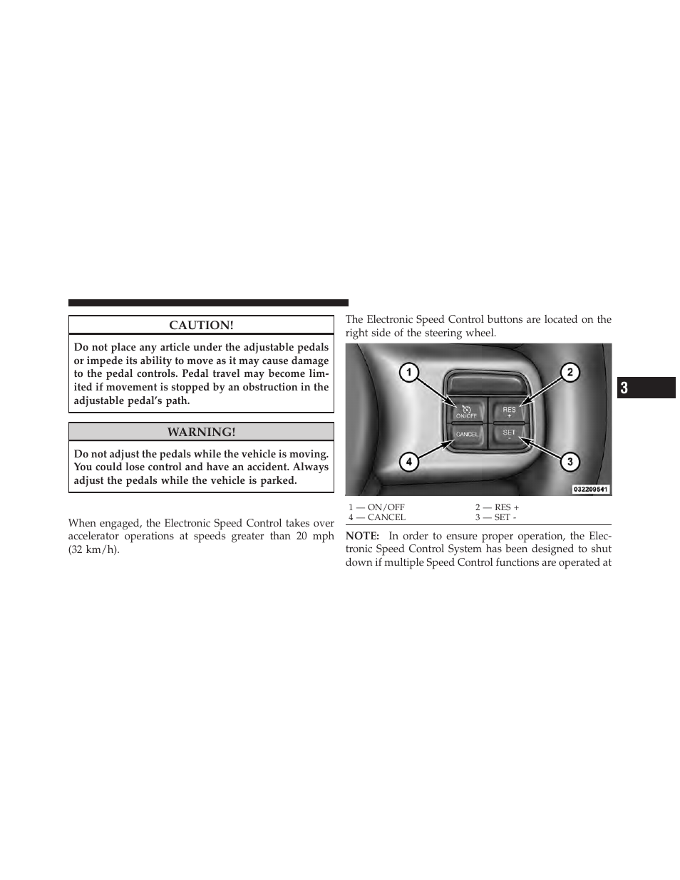 Electronic speed control — if equipped | Chrysler 2011 300 User Manual | Page 175 / 526