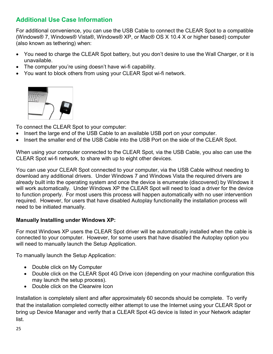 CLEAR Spot 4G Apollo Users Guide User Manual | Page 26 / 30