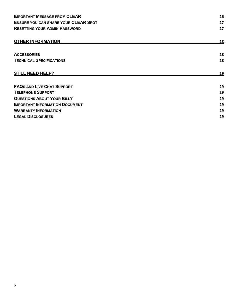 CLEAR Spot 4G Apollo Users Guide User Manual | Page 3 / 30