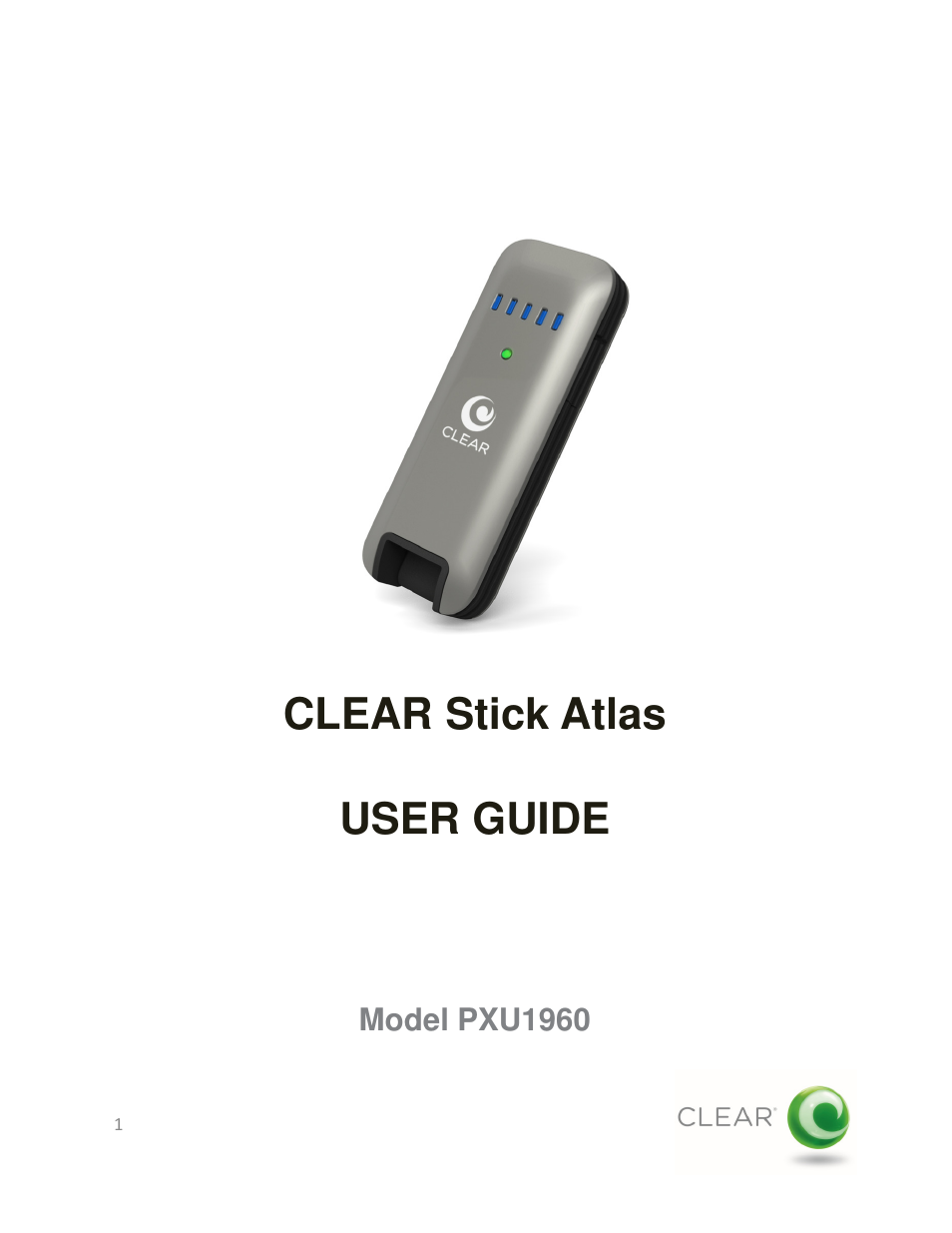 CLEAR Stick Atlas User Manual | 19 pages