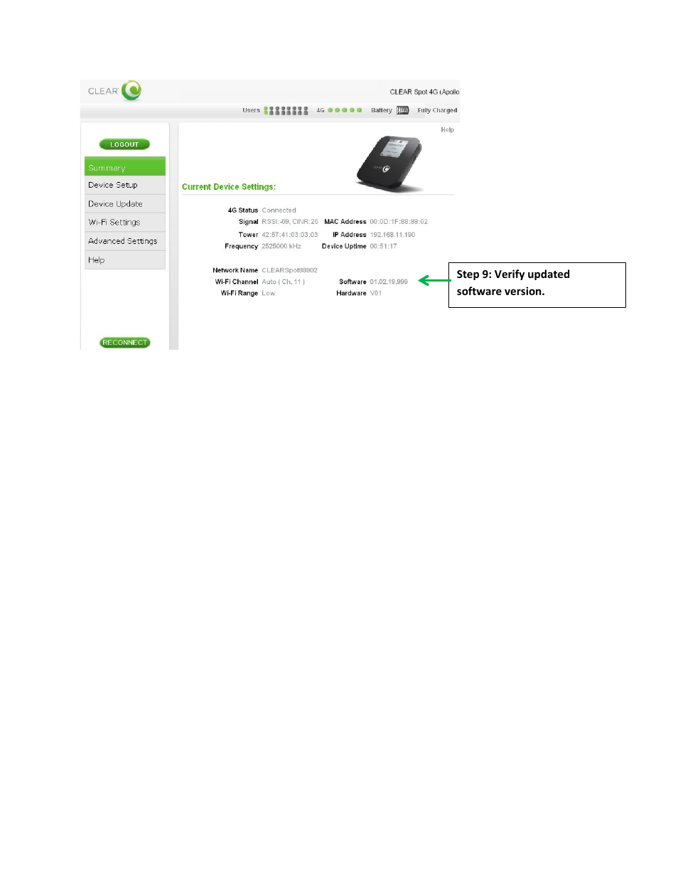 CLEAR Spot 4G Apollo User Manual | Page 3 / 3