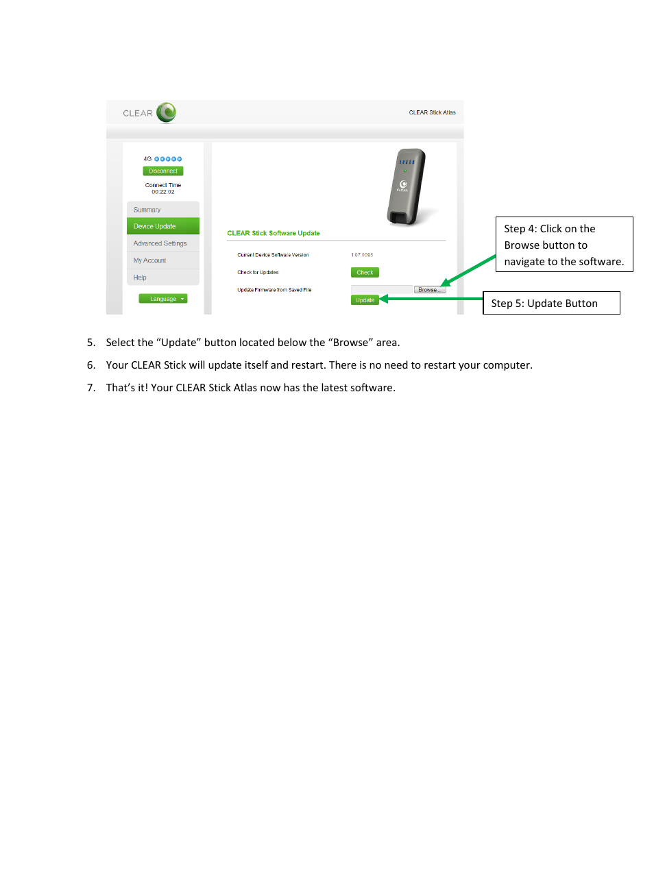 CLEAR Stick Atlas User Manual | Page 2 / 2