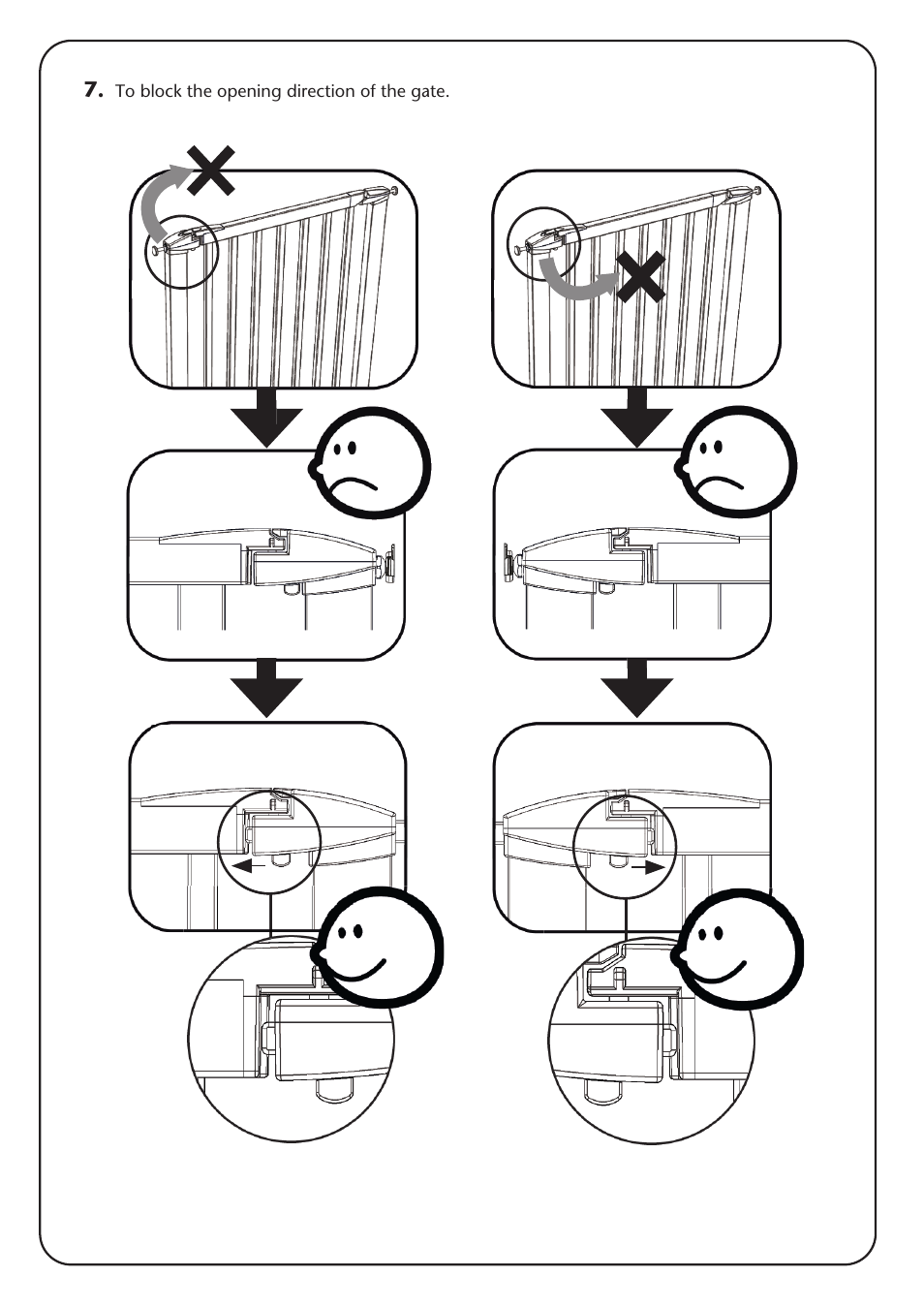 Clippasafe 132 Extendable Swing Shut Gate User Manual | Page 5 / 8