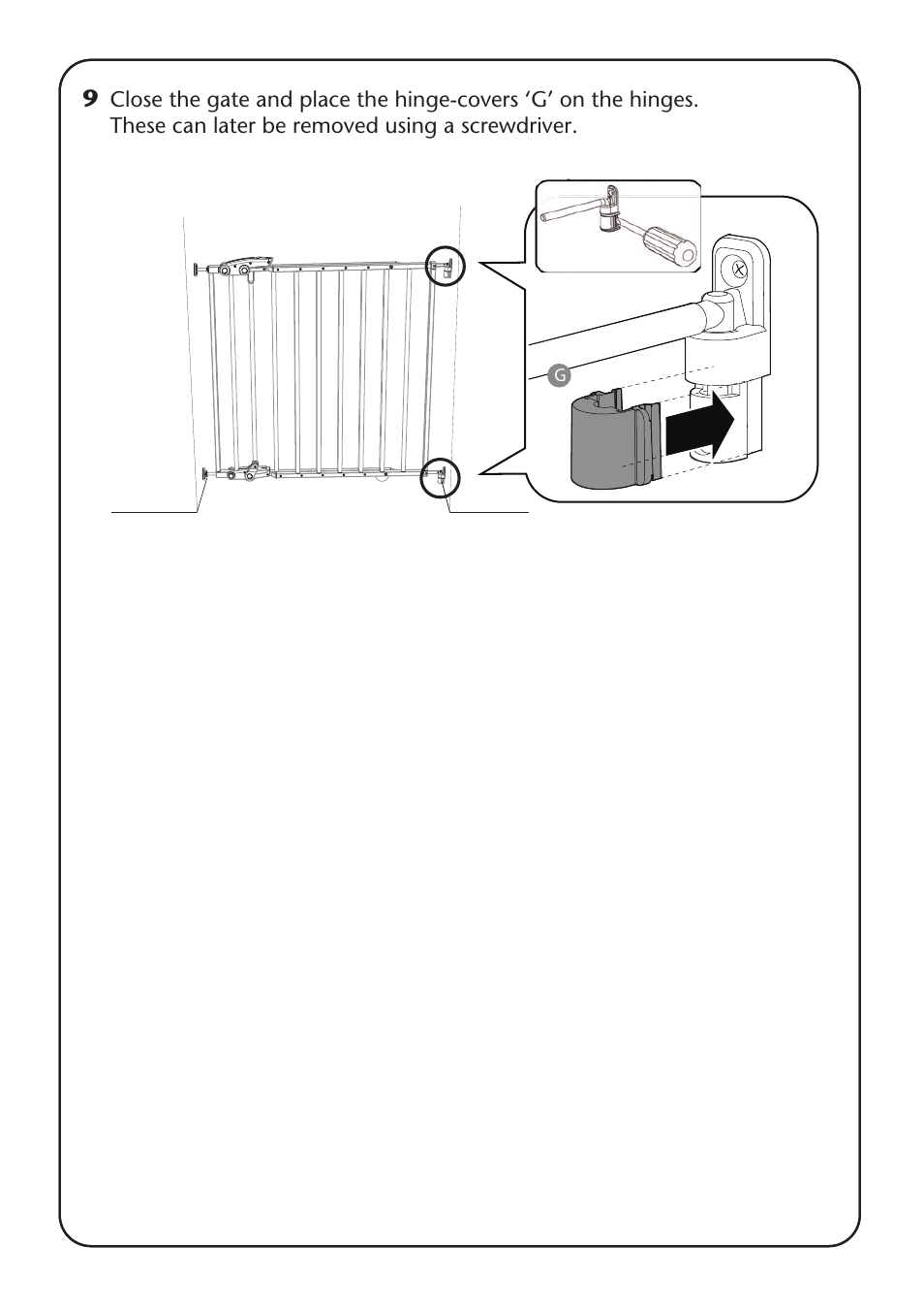 Clippasafe 114 Deluxe Extendable, Dual Fix, No-Trip Gate User Manual | Page 11 / 12