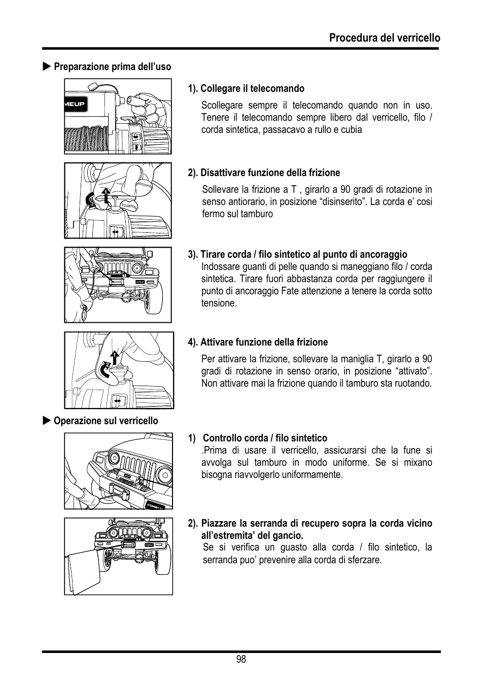 COMEUP Automotive Winch (Ver:00) User Manual | Page 99 / 108