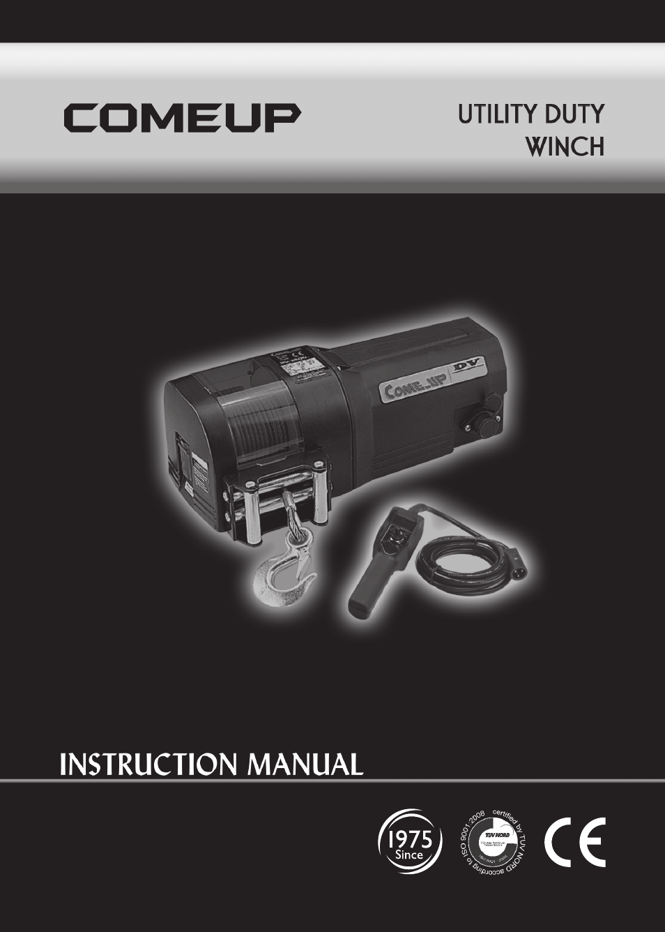 COMEUP Utility Duty Winch (Ver:00) User Manual | 16 pages