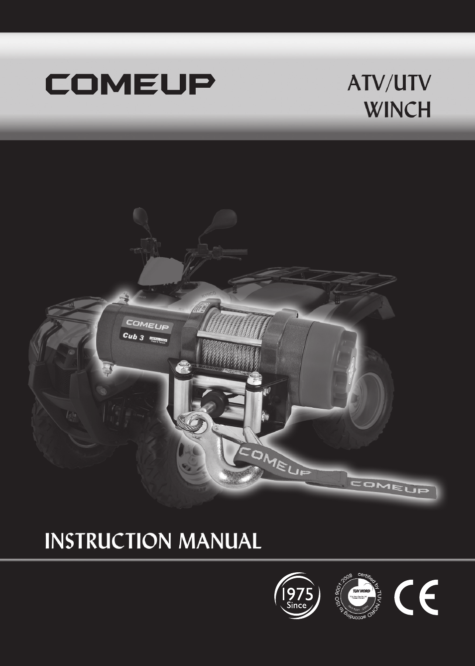 COMEUP ATV/UTV Winch (Ver:04) User Manual | 12 pages