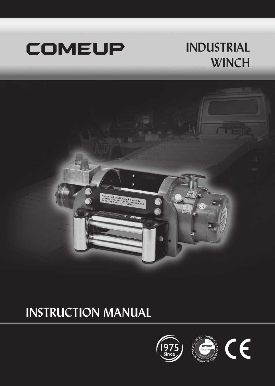 COMEUP Industrial Winch (Ver:03) User Manual | 20 pages
