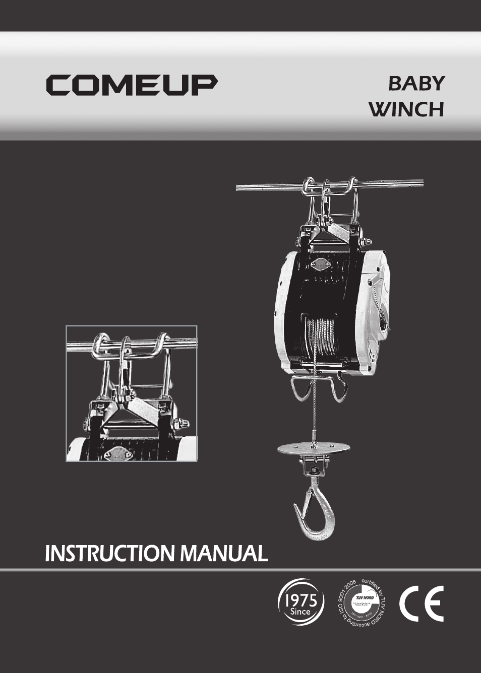 COMEUP Baby Winch (Ver:03) User Manual | 20 pages