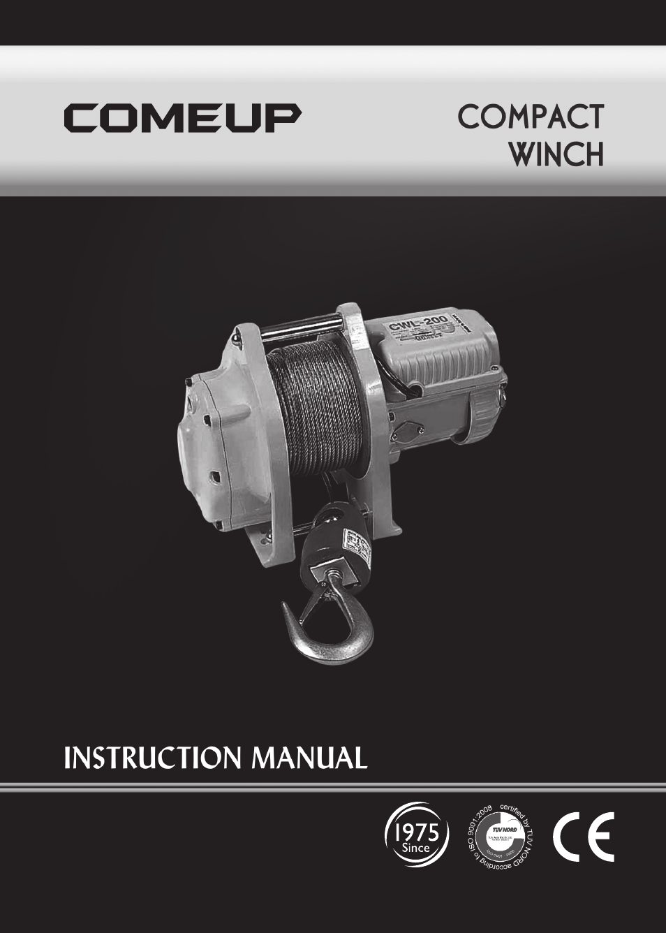 COMEUP Compact Winch (Ver:00) User Manual | 20 pages