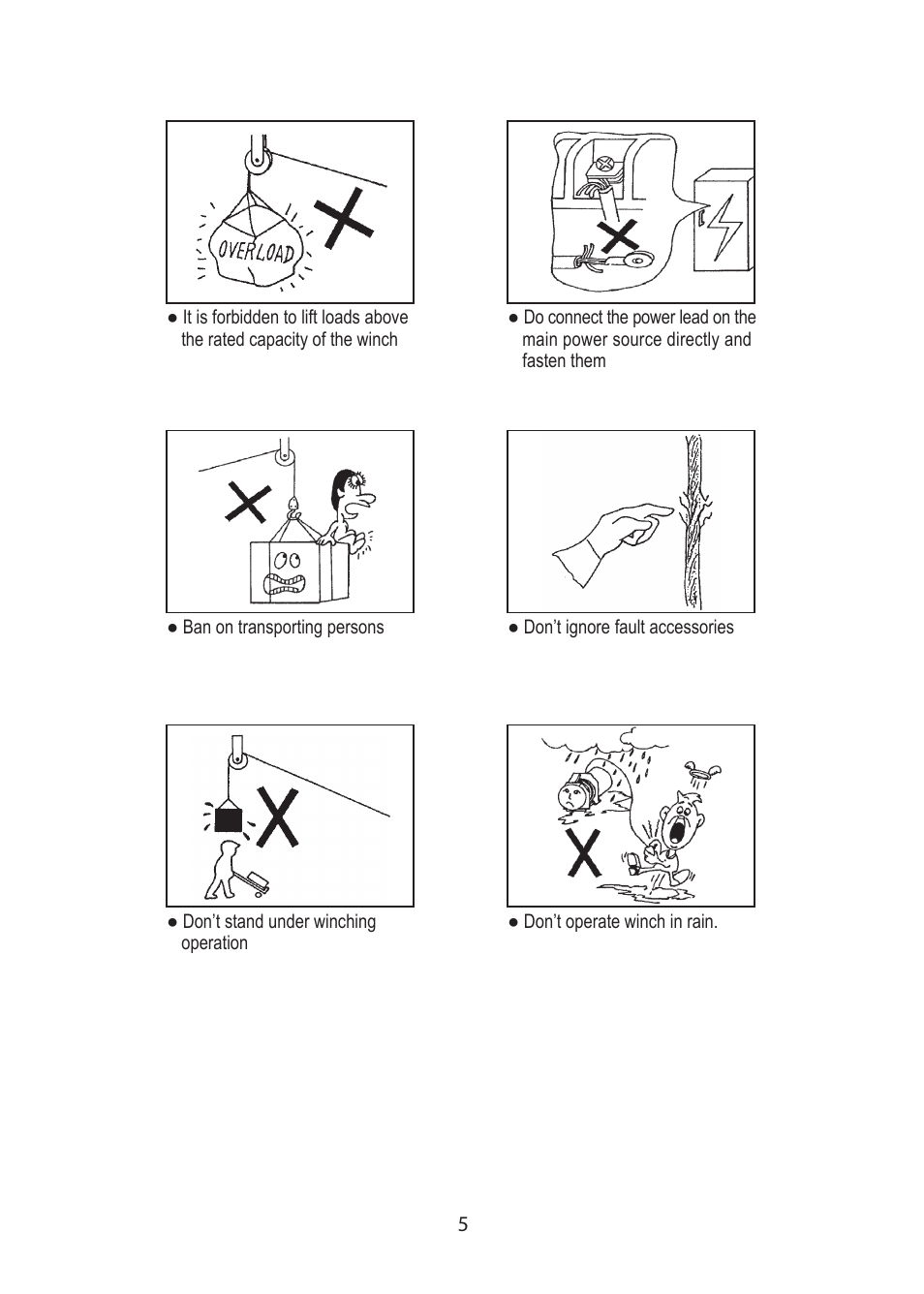 COMEUP Compact Winch (Ver:00) User Manual | Page 7 / 20