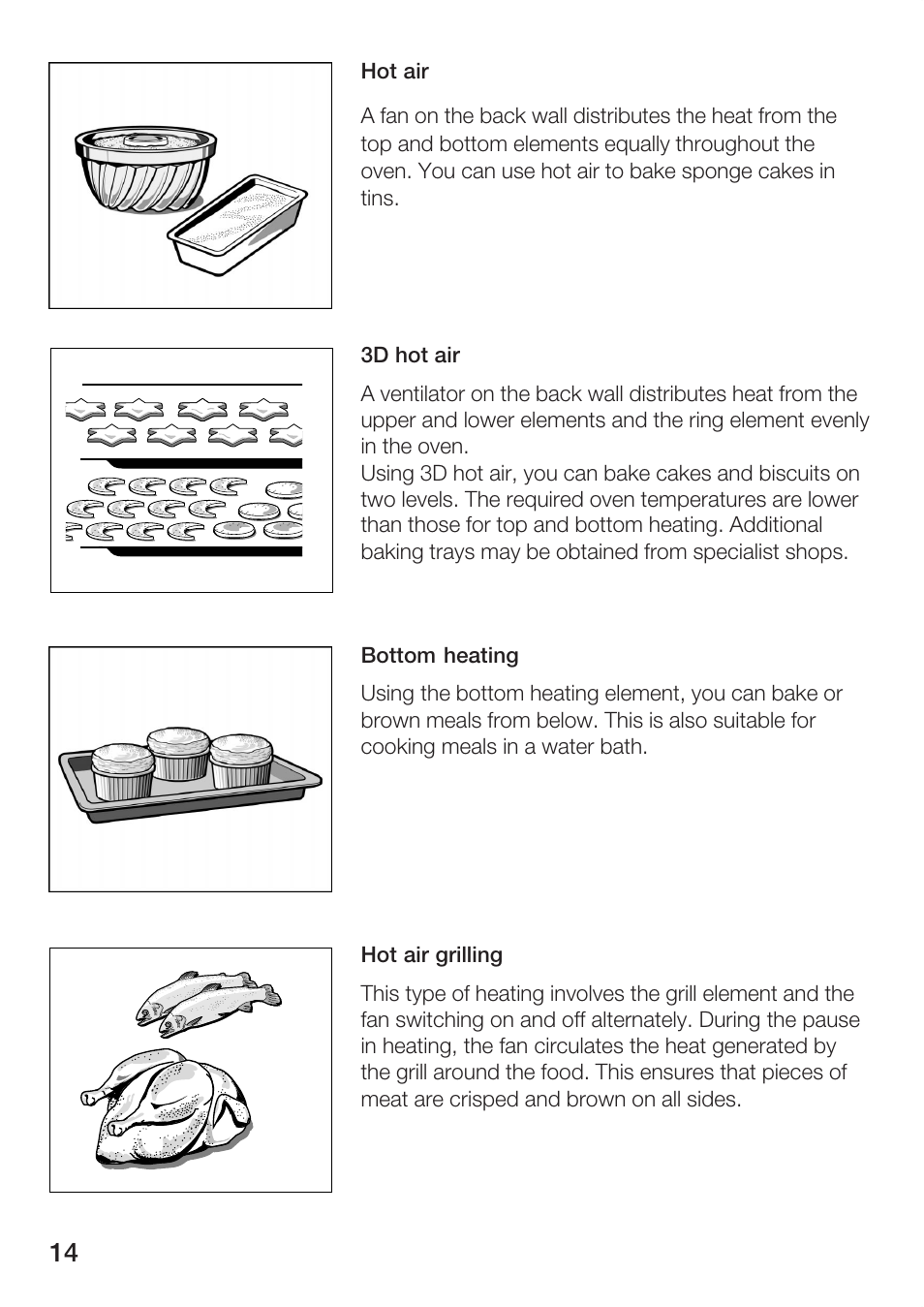 Bosch HBC86K7.0 User Manual | Page 14 / 84