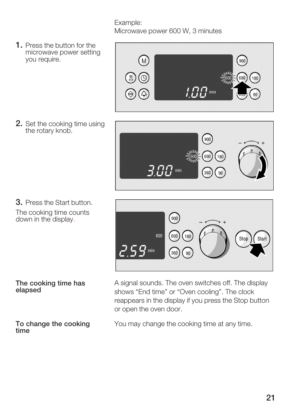 Bosch HBC86K7.0 User Manual | Page 21 / 84