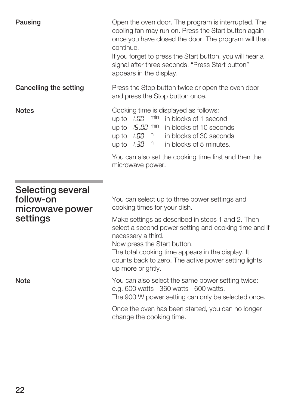 Bosch HBC86K7.0 User Manual | Page 22 / 84