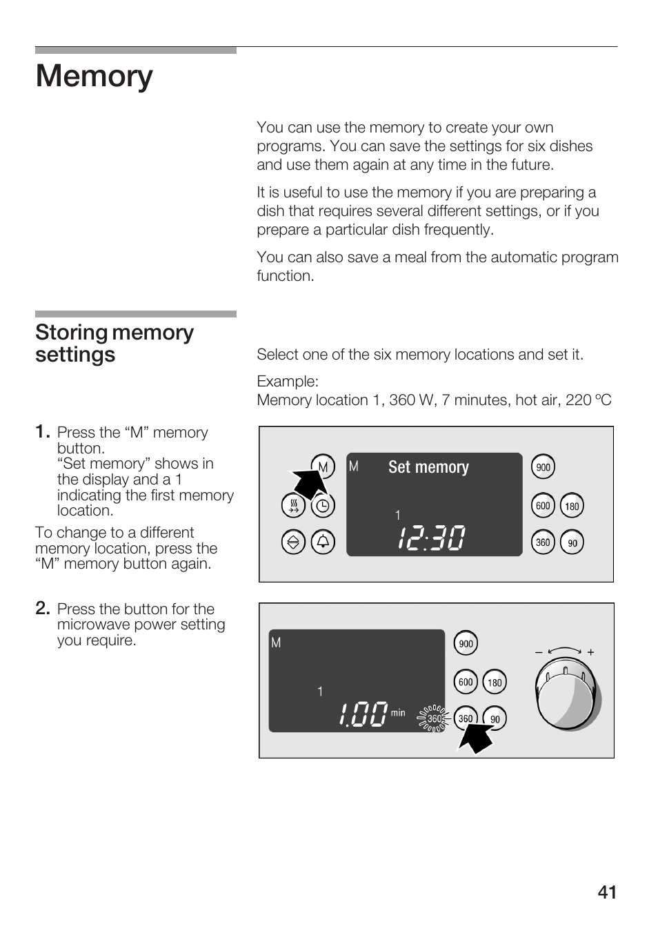 Bosch HBC86K7.0 User Manual | Page 41 / 84