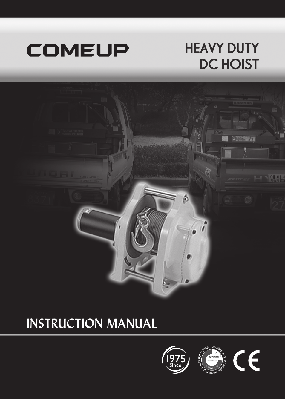 COMEUP Heavy Duty DC Hoist (Ver:01) User Manual | 16 pages