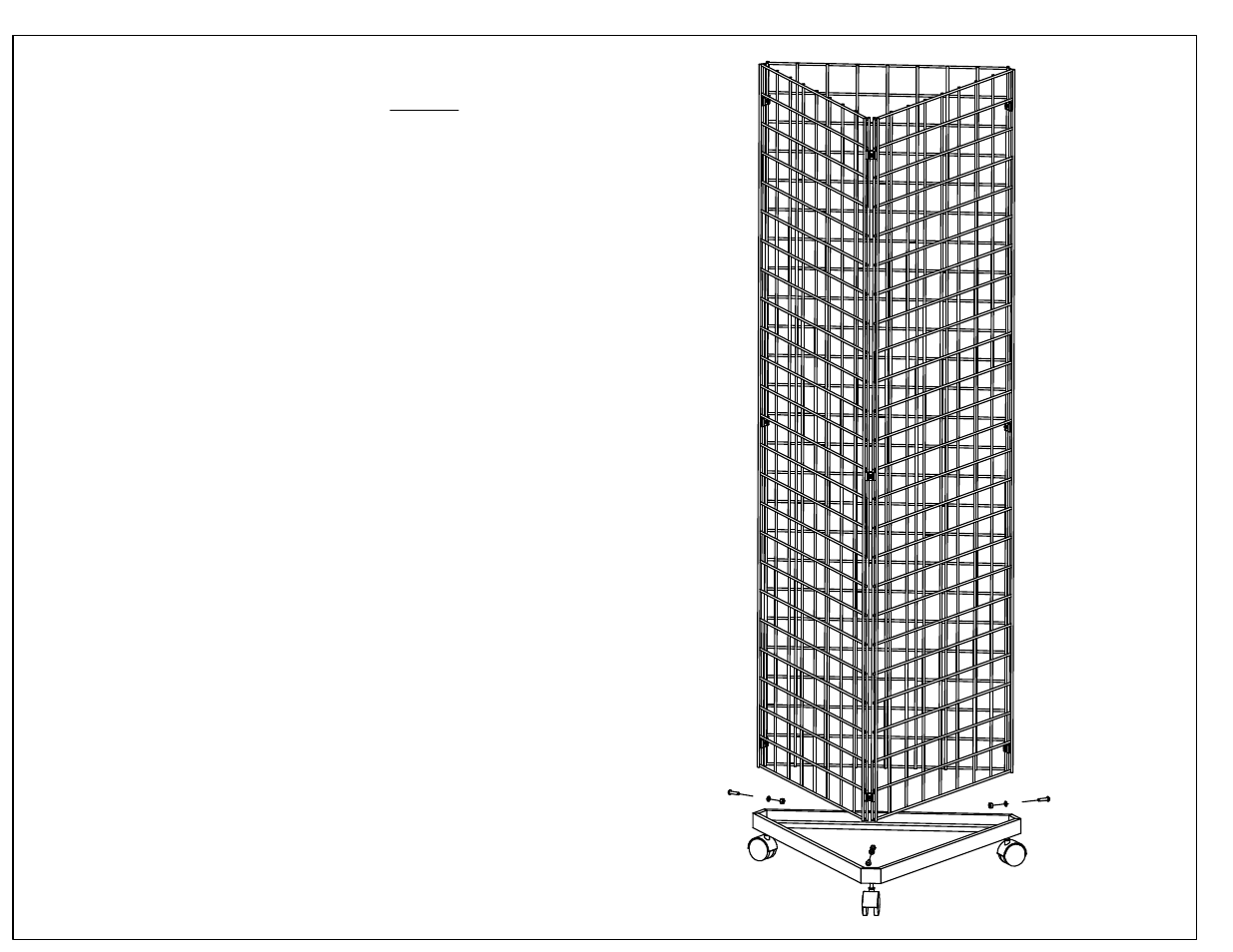 Comfort Company 05301 Display Rack Assembly Instructions User Manual | Page 5 / 5