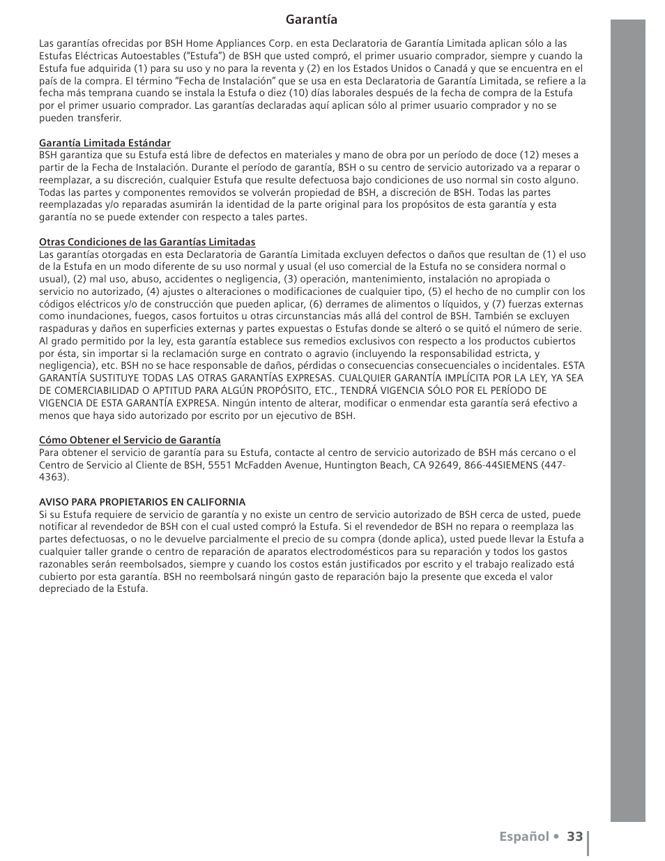 Siemens HE2415C User Manual | Page 109 / 110