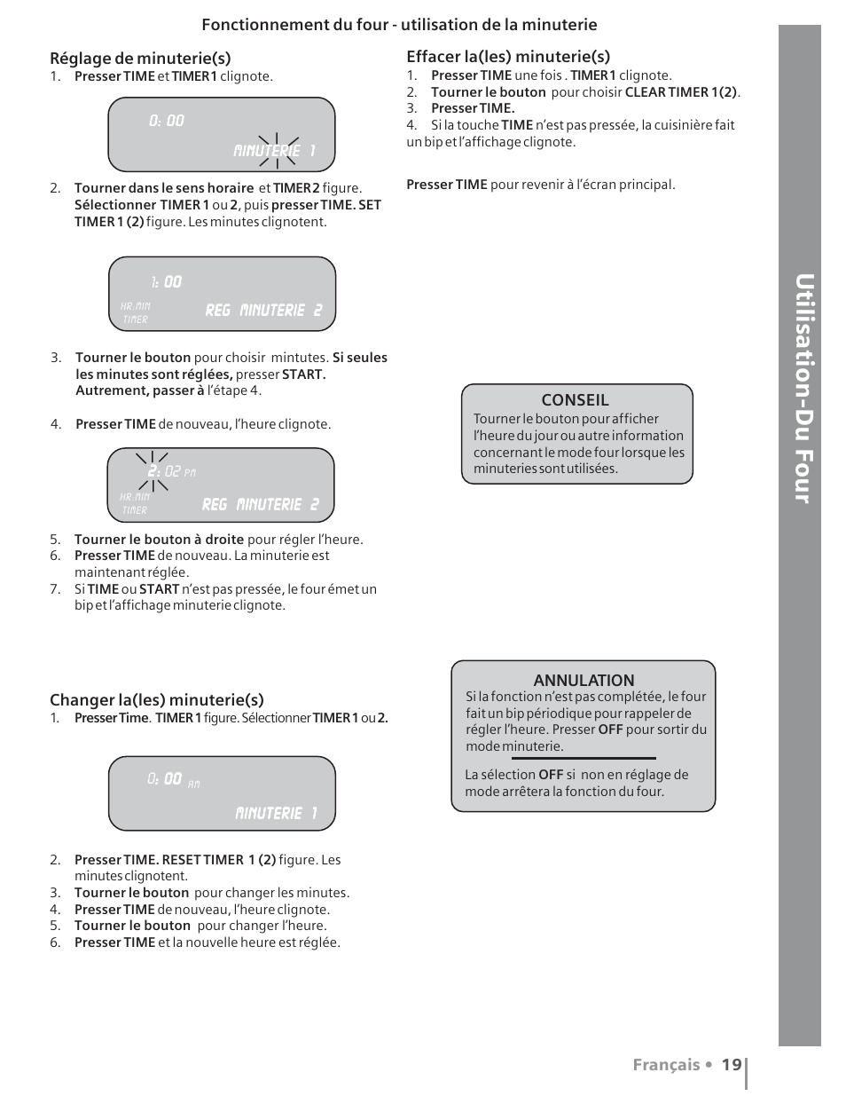 Mise en oeuvre aide, Utilisation-du four | Siemens HE2415C User Manual | Page 59 / 110