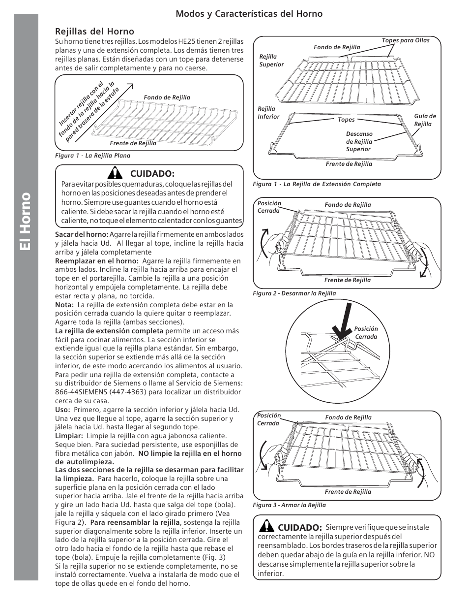 El horno | Siemens HE2415C User Manual | Page 88 / 110