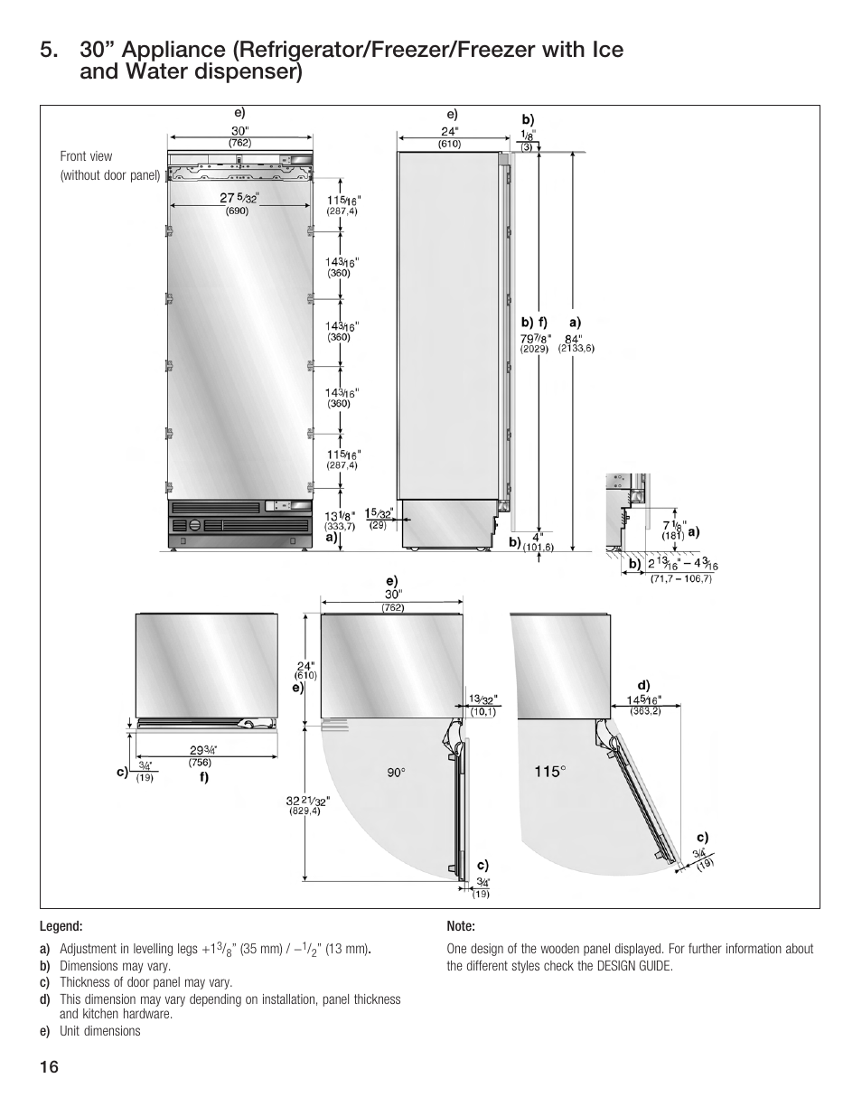 Bosch Single Door User Manual | Page 16 / 124