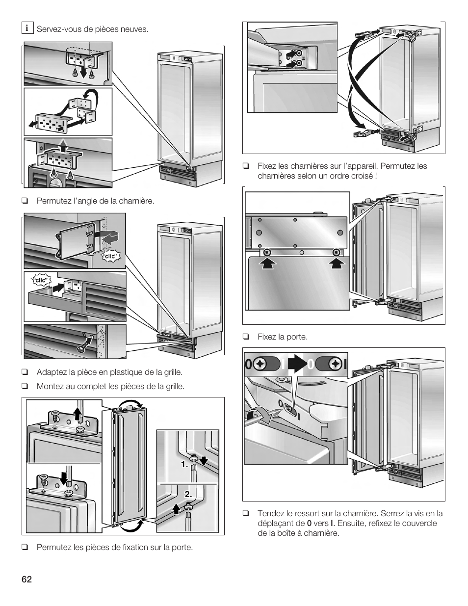 Bosch Single Door User Manual | Page 62 / 124