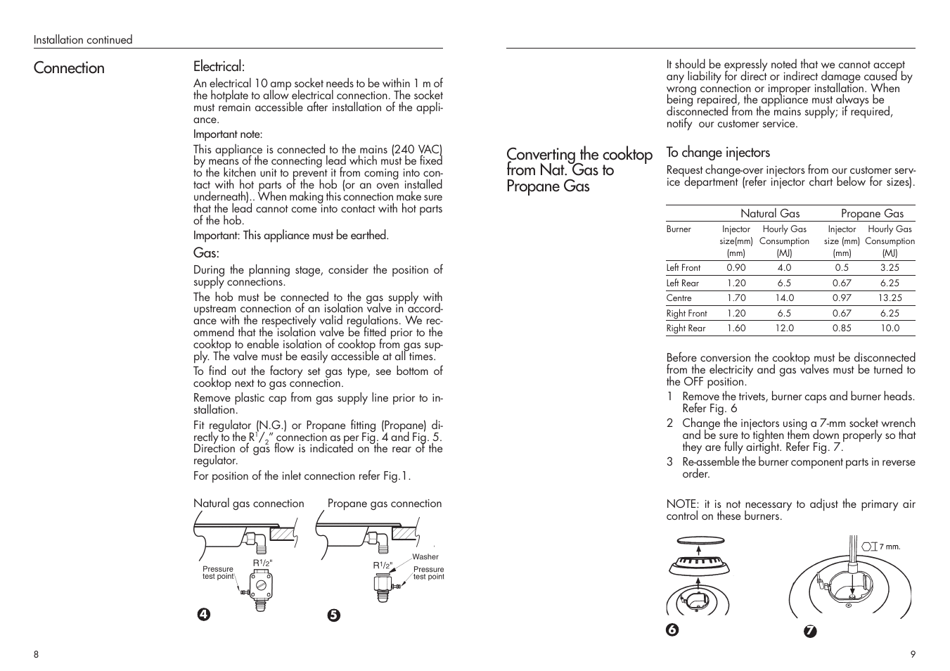 Connection | Bosch PCL 785 FAU User Manual | Page 8 / 8