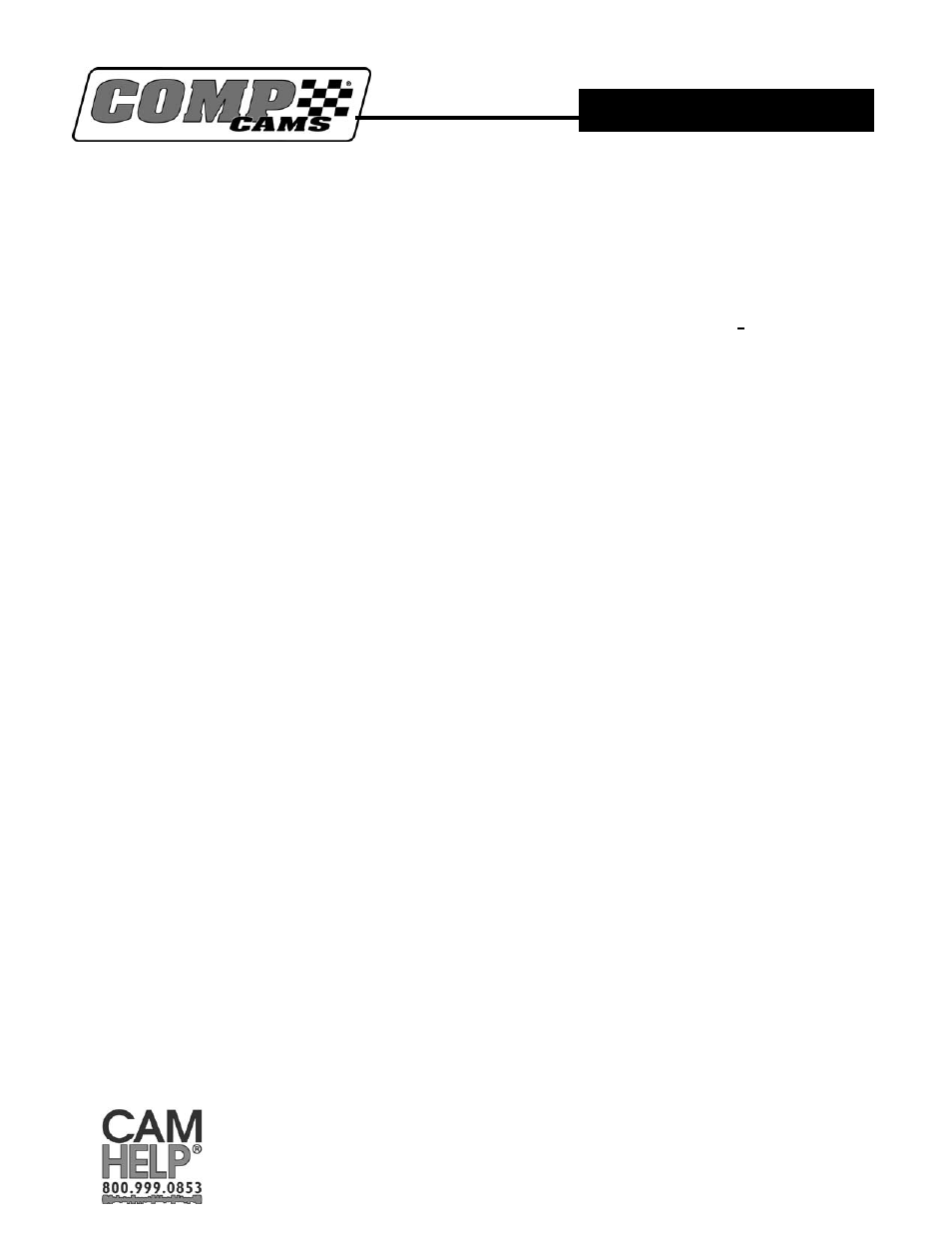 COMP Cams 1622-16 Ultra Pro Magnum Rocker kit, chrysler 383-400 shaft 1.5 User Manual | 1 page