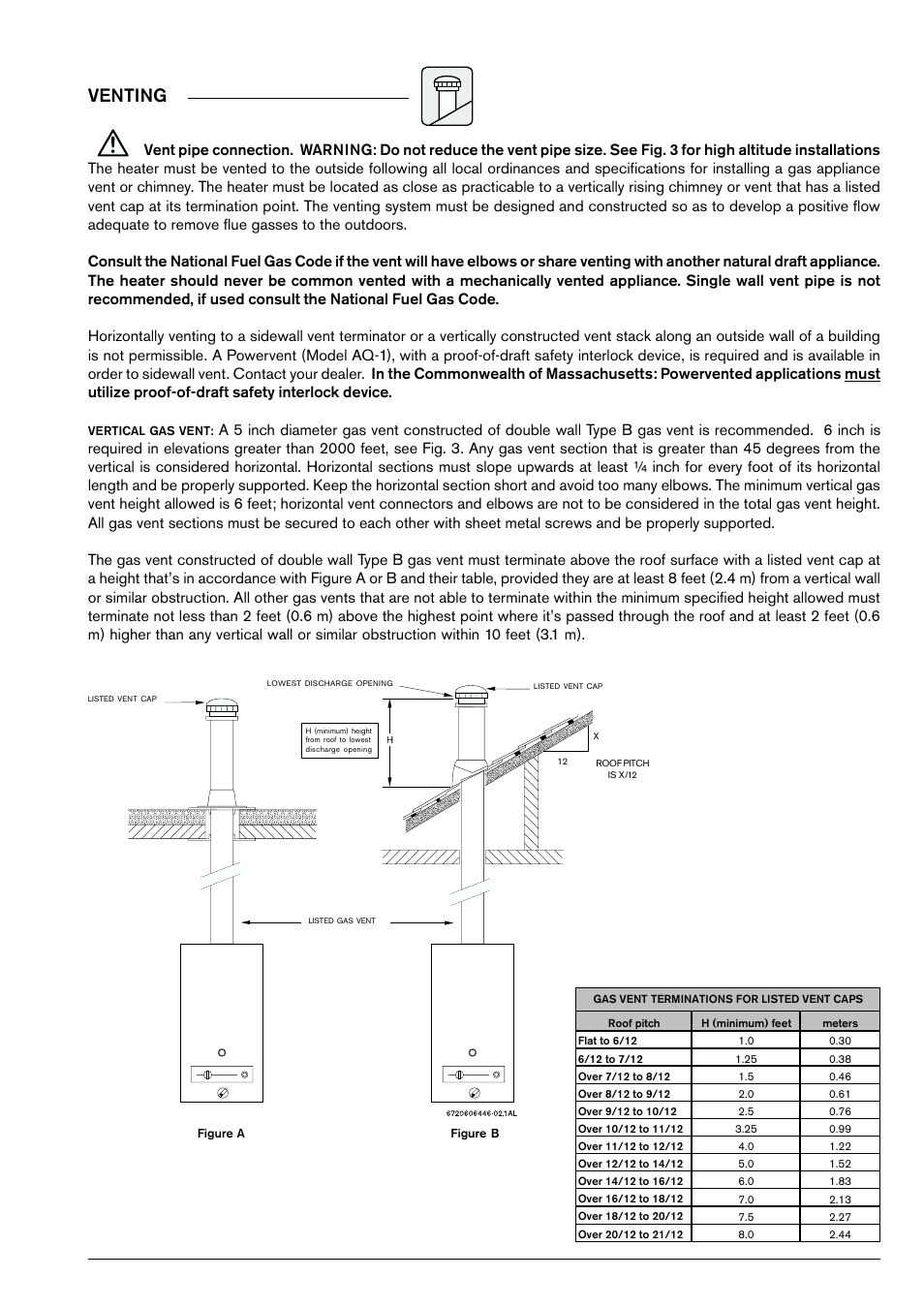 Venting | Bosch 125B LPS User Manual | Page 7 / 22