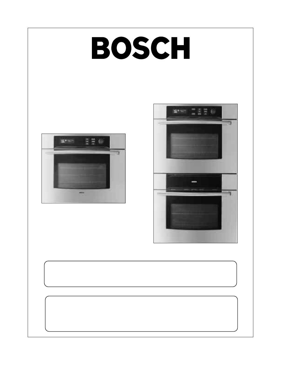 Bosch HBN 74 User Manual | 12 pages