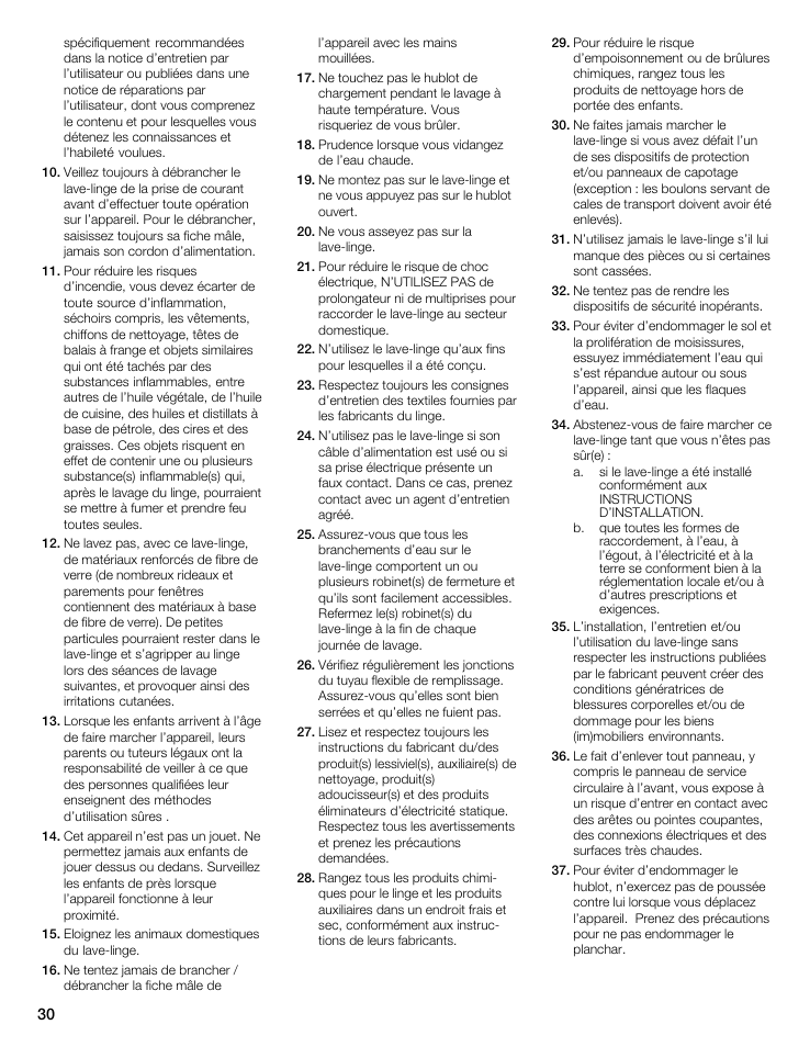 Bosch Nexxt 500 Plus Series User Manual | Page 30 / 88