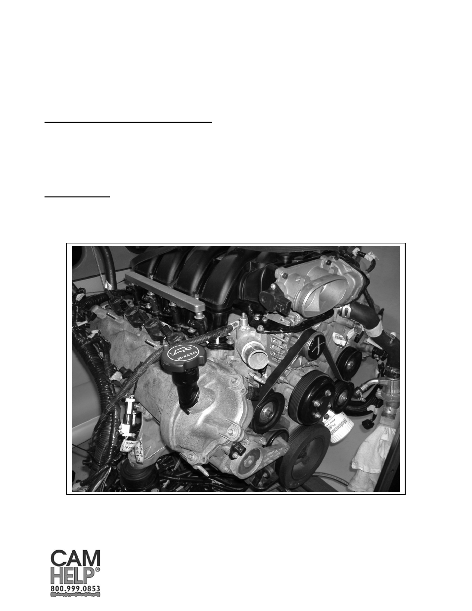 Installation instructions | COMP Cams 5449 Ford 3 Valve Cam Phaser Limiter Kit User Manual | Page 3 / 14