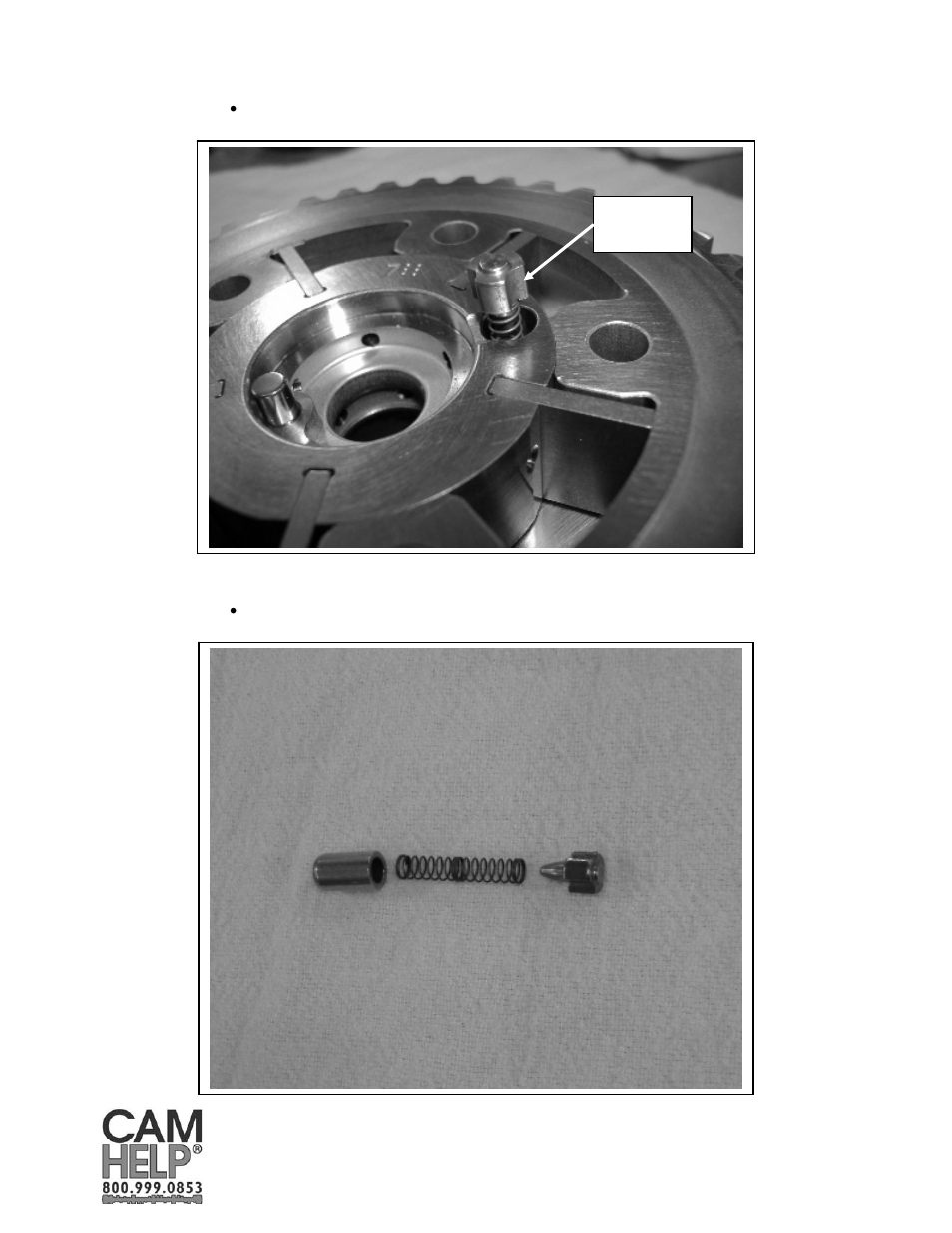 COMP Cams 5449 Ford 3 Valve Cam Phaser Limiter Kit User Manual | Page 9 / 14