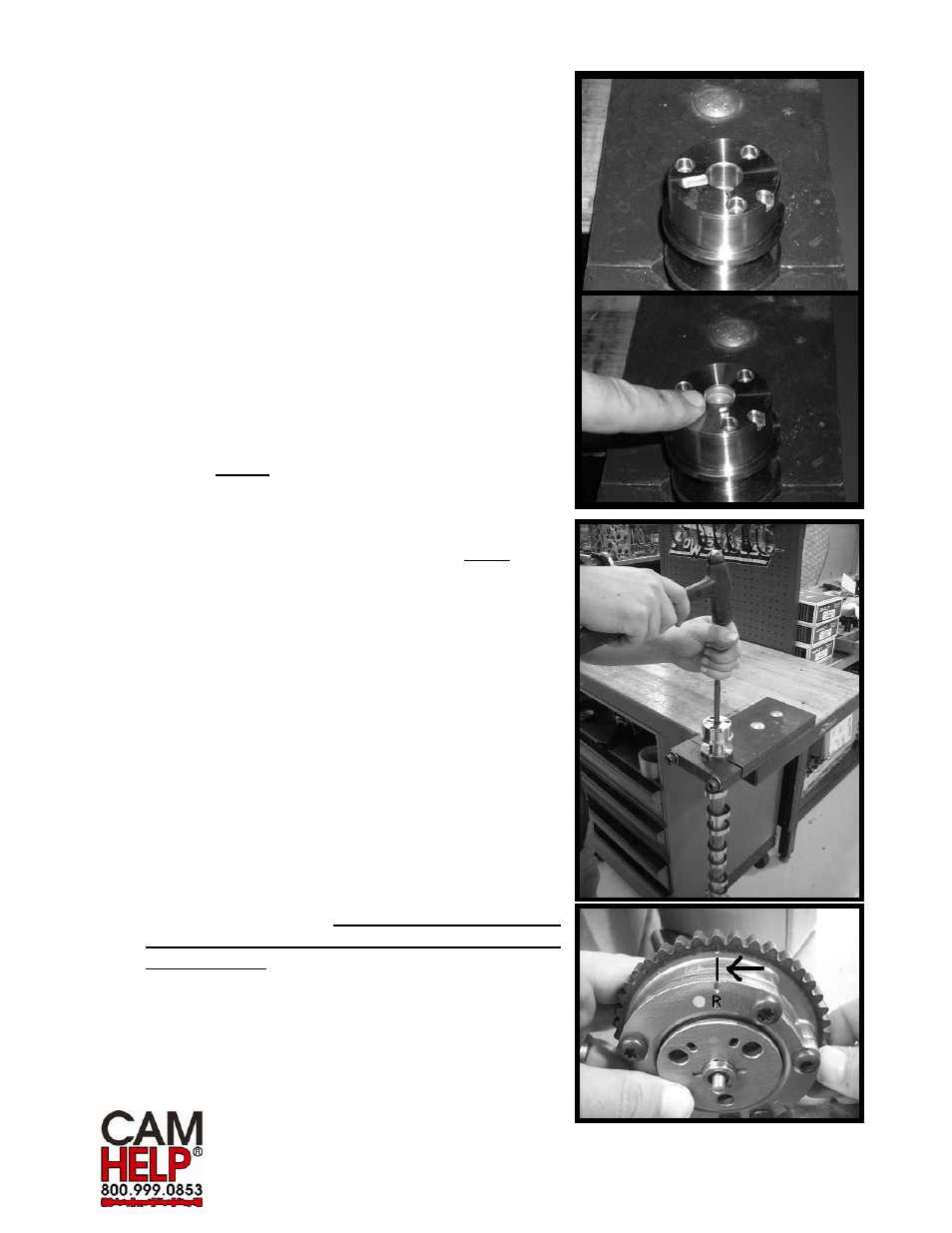 COMP Cams 5492 Camshaft Phaser Locking Plates For 2011 Ford 5.0L Modular V8 User Manual | Page 2 / 5