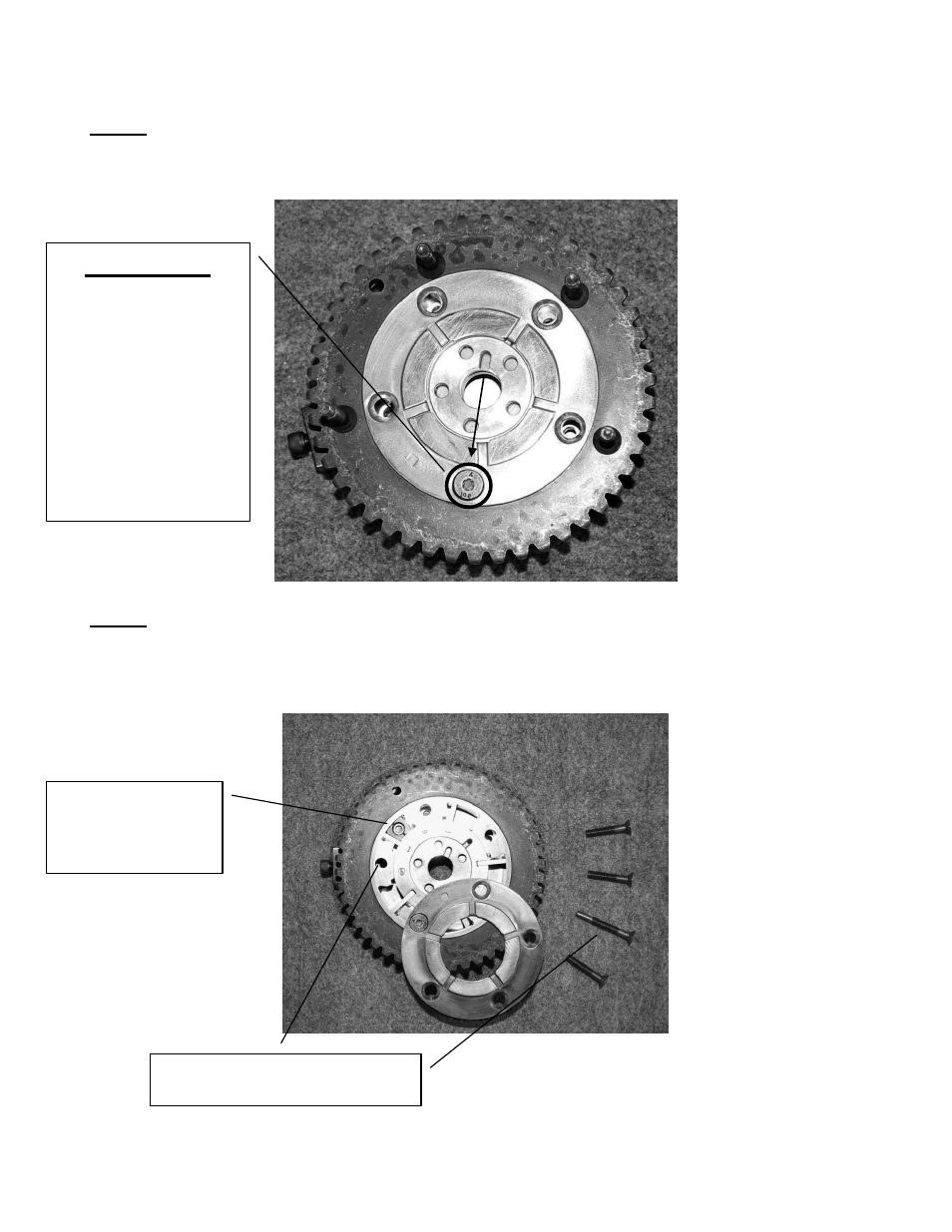 Caution | COMP Cams 5760 Chrysler Hemi Phaser Lock Kit User Manual | Page 4 / 6