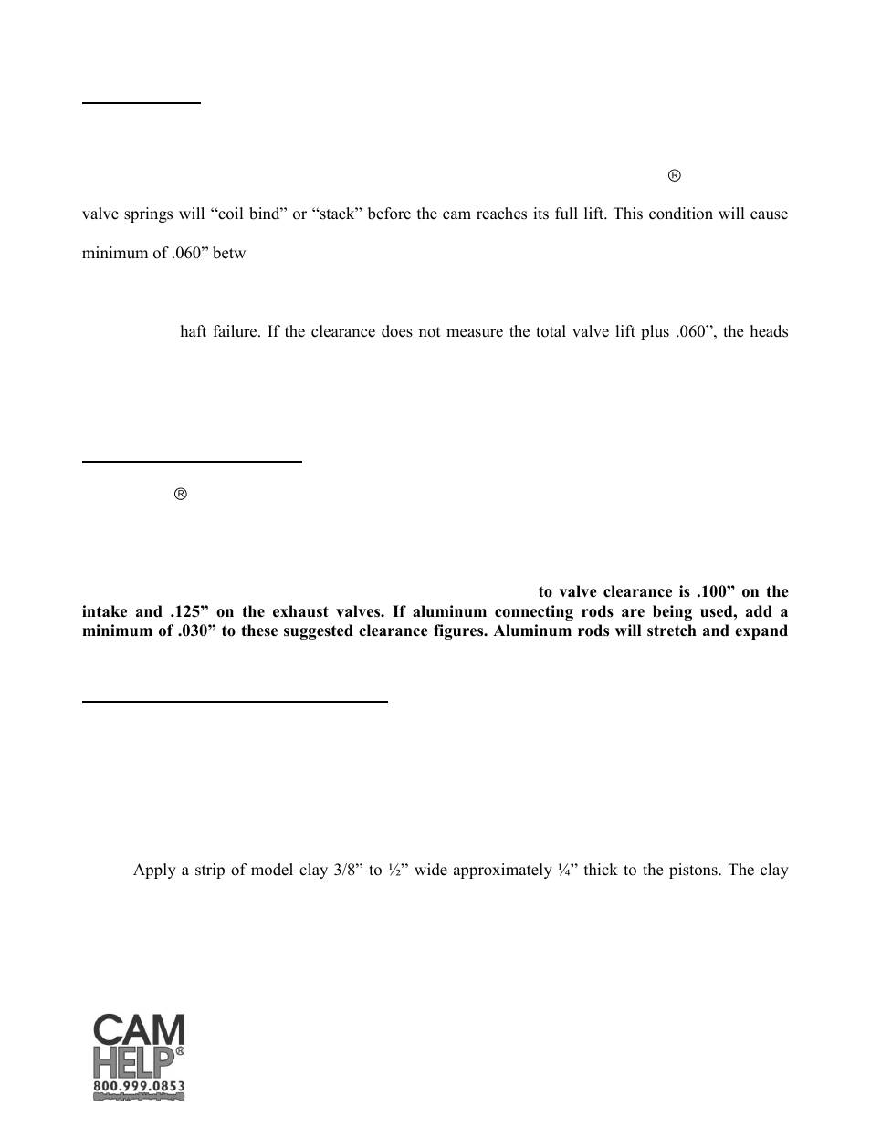 COMP Cams Camshaft Installation and Degreeing Procedure User Manual | Page 7 / 12