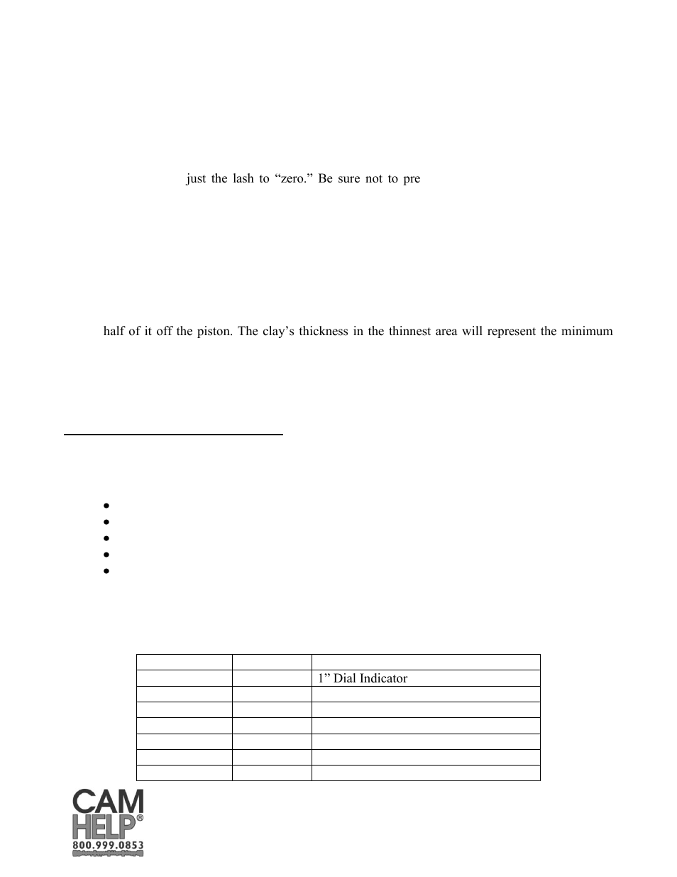 COMP Cams Camshaft Installation and Degreeing Procedure User Manual | Page 8 / 12