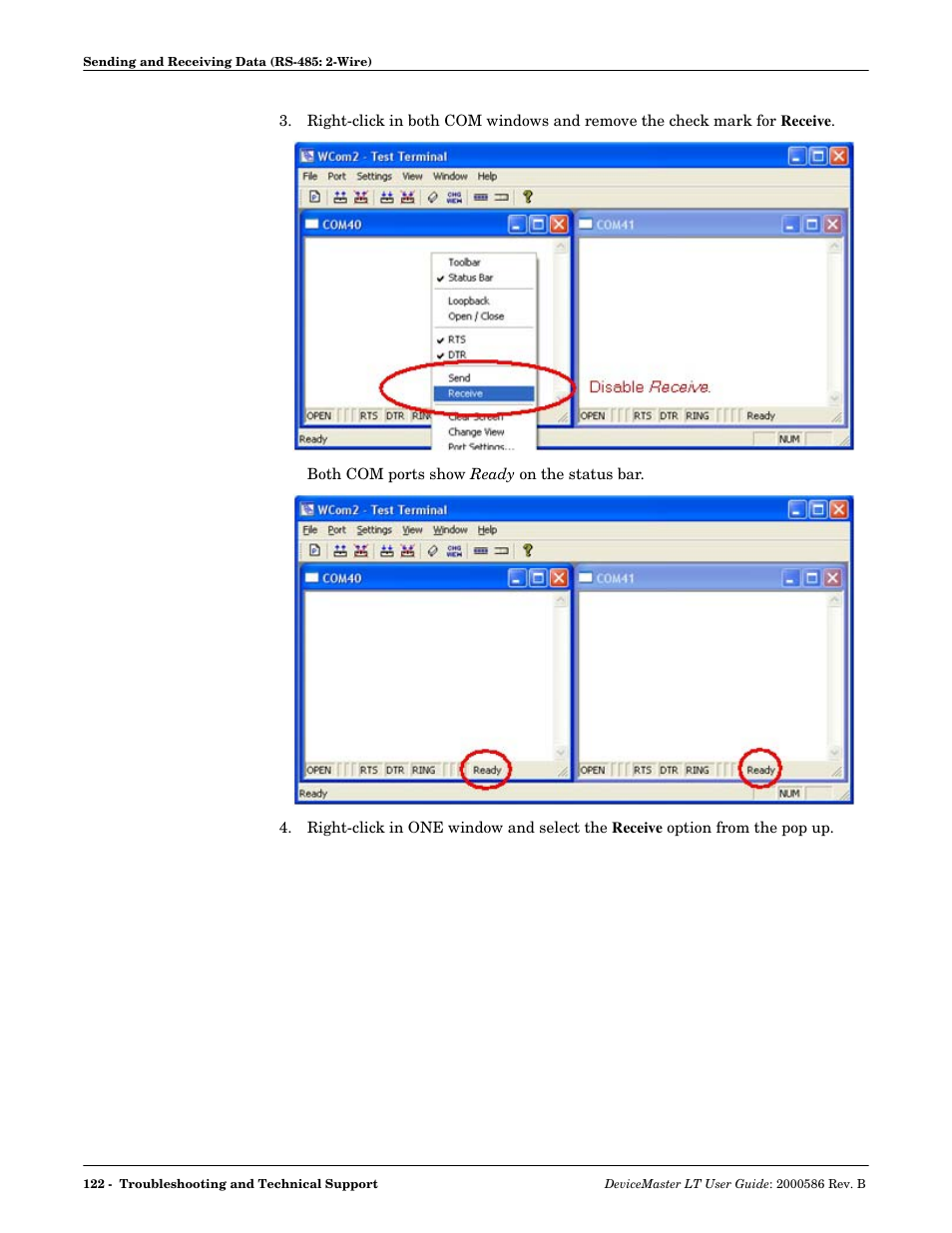 Comtrol DeviceMaster LT User Manual | Page 122 / 136