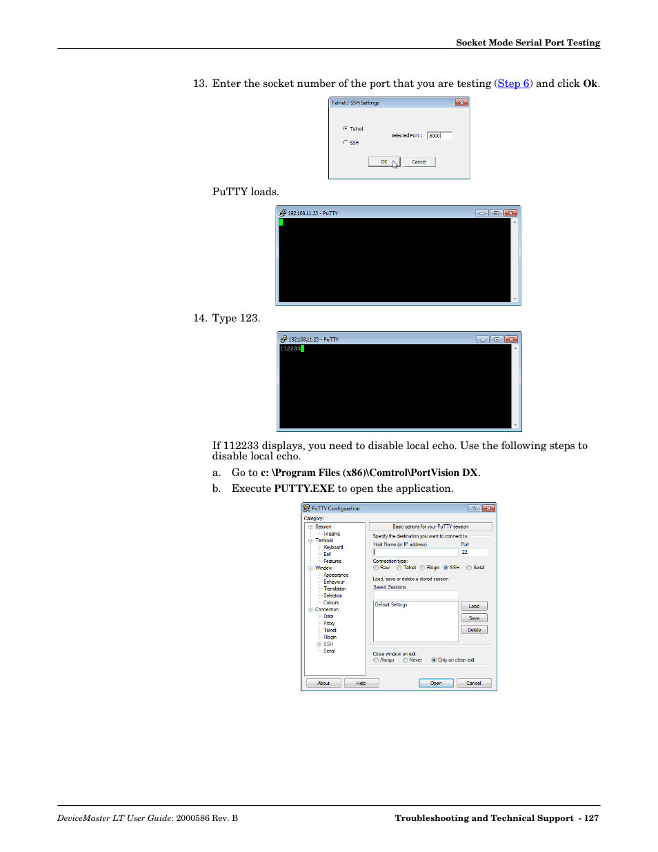 Comtrol DeviceMaster LT User Manual | Page 127 / 136