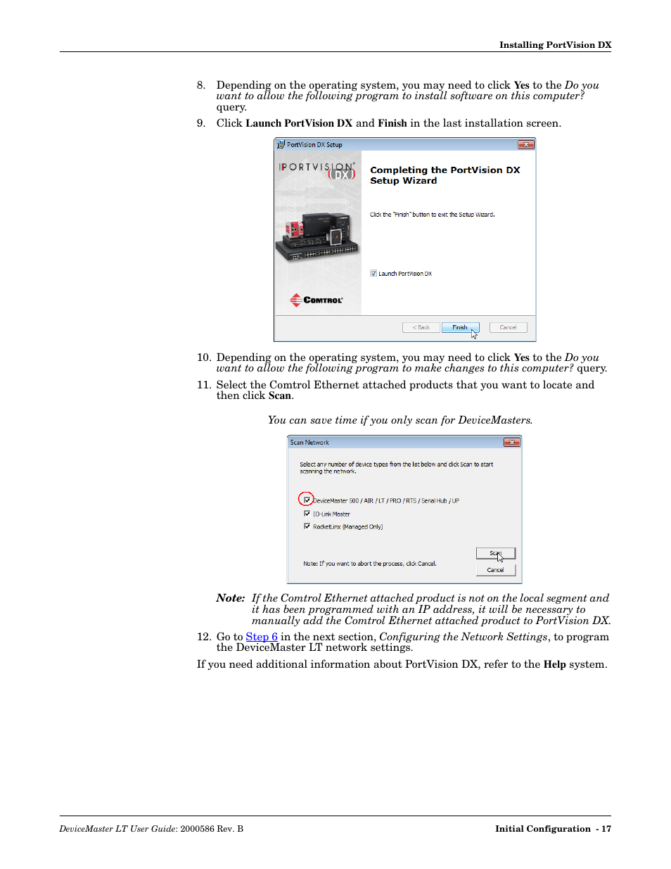 Comtrol DeviceMaster LT User Manual | Page 17 / 136