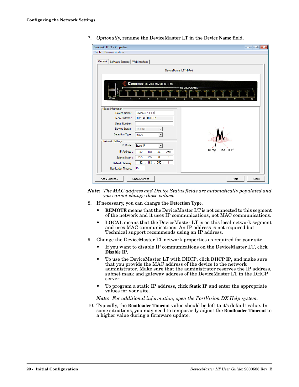 Comtrol DeviceMaster LT User Manual | Page 20 / 136