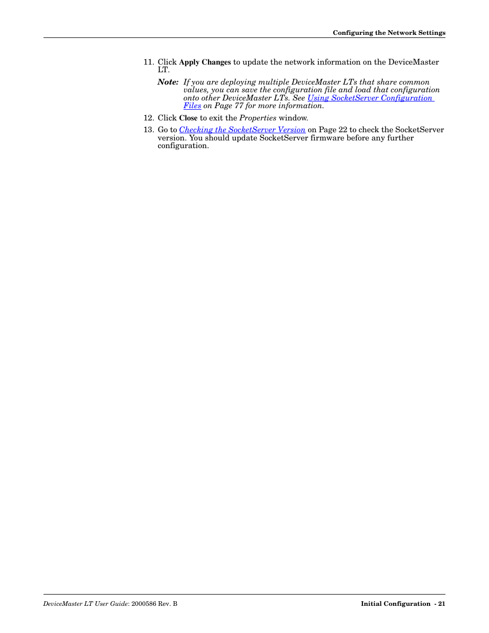 Comtrol DeviceMaster LT User Manual | Page 21 / 136