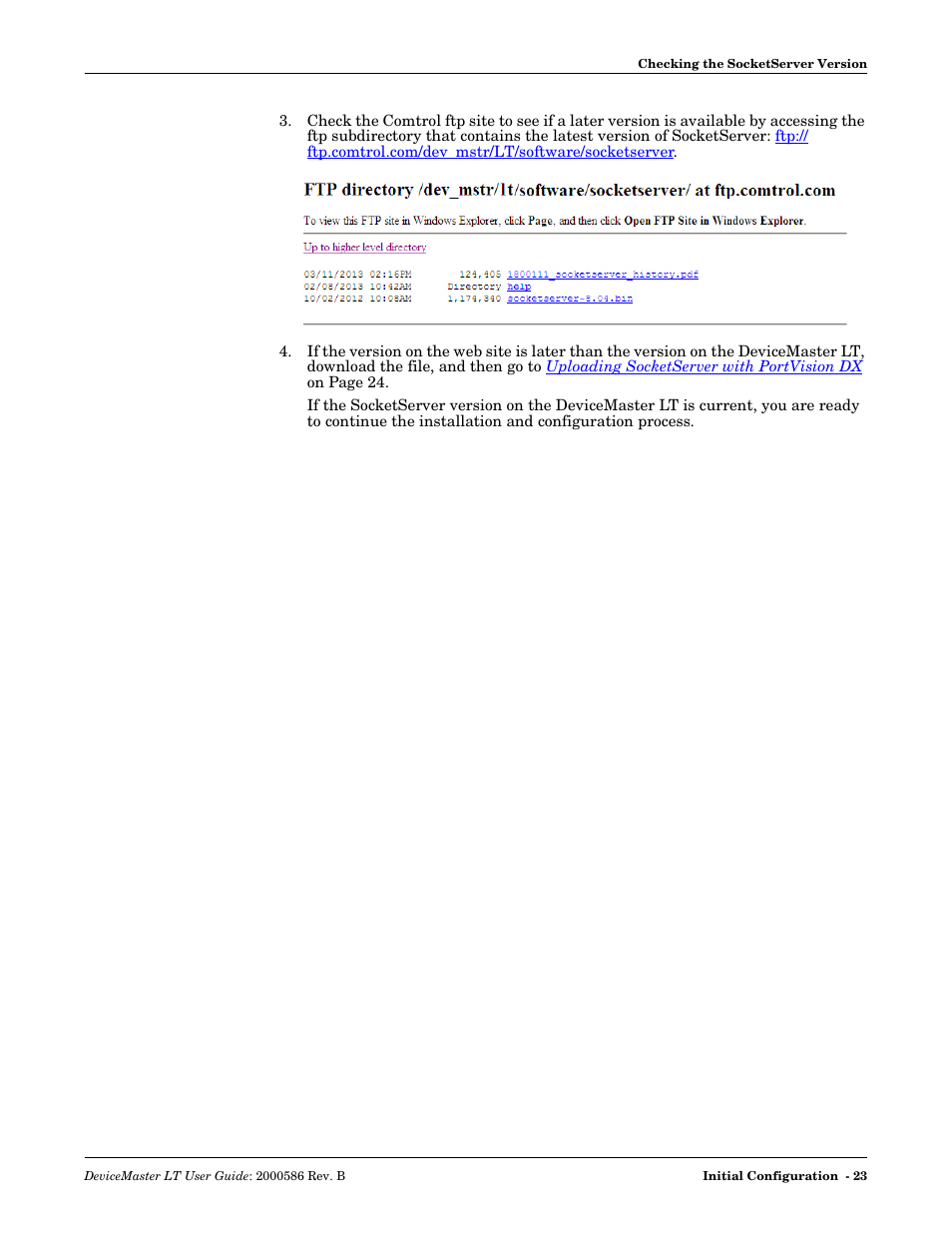 Comtrol DeviceMaster LT User Manual | Page 23 / 136