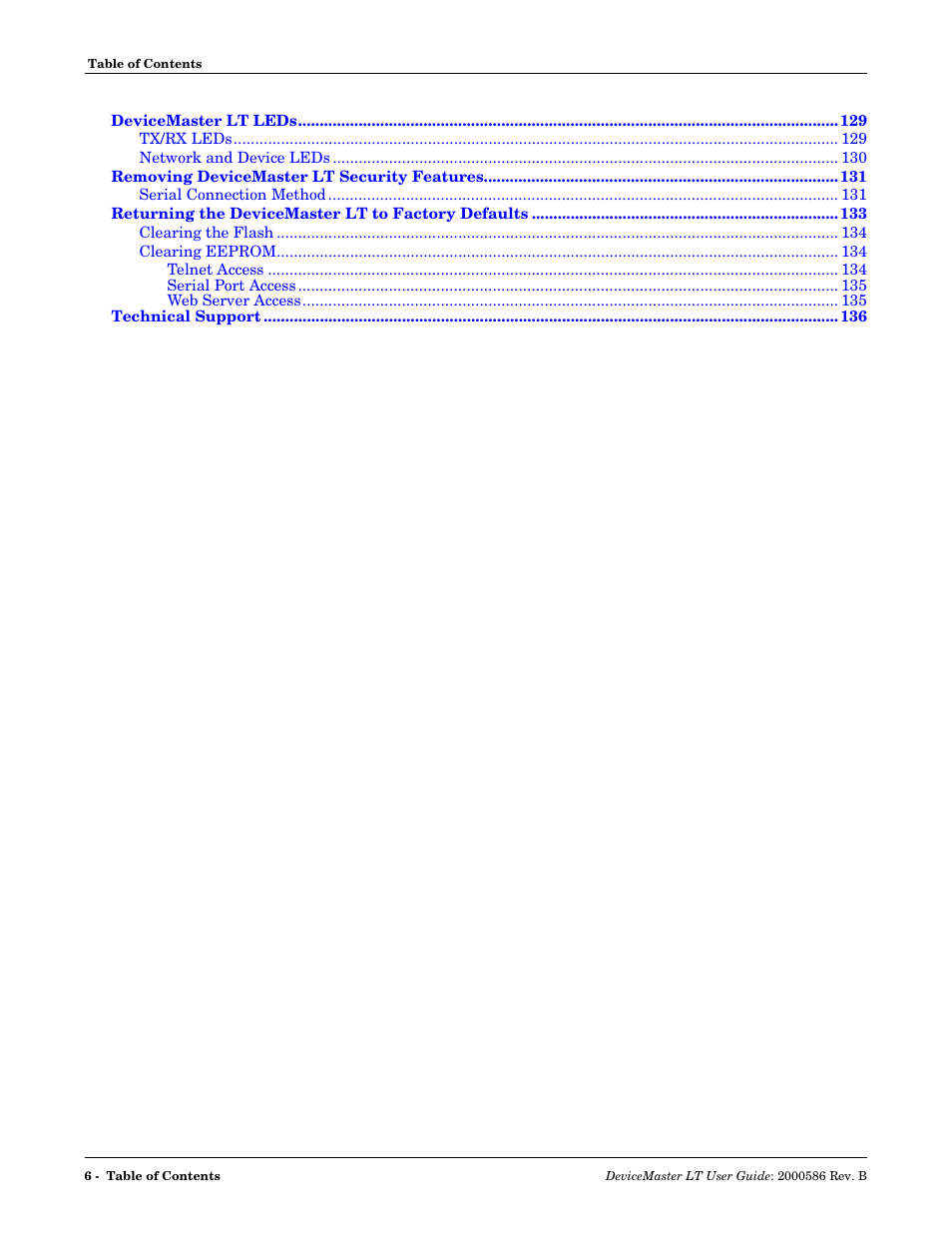 Comtrol DeviceMaster LT User Manual | Page 6 / 136