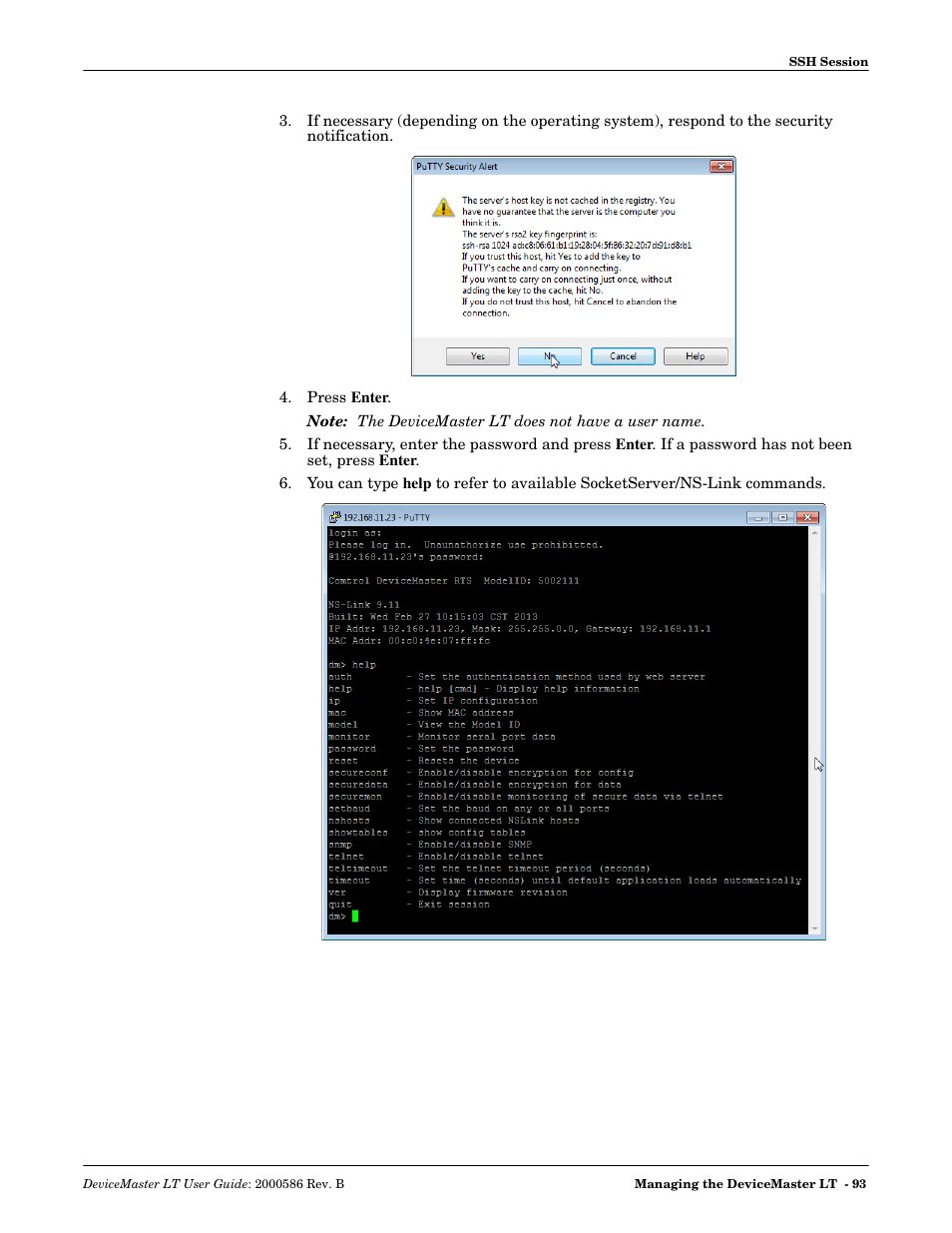 Comtrol DeviceMaster LT User Manual | Page 93 / 136