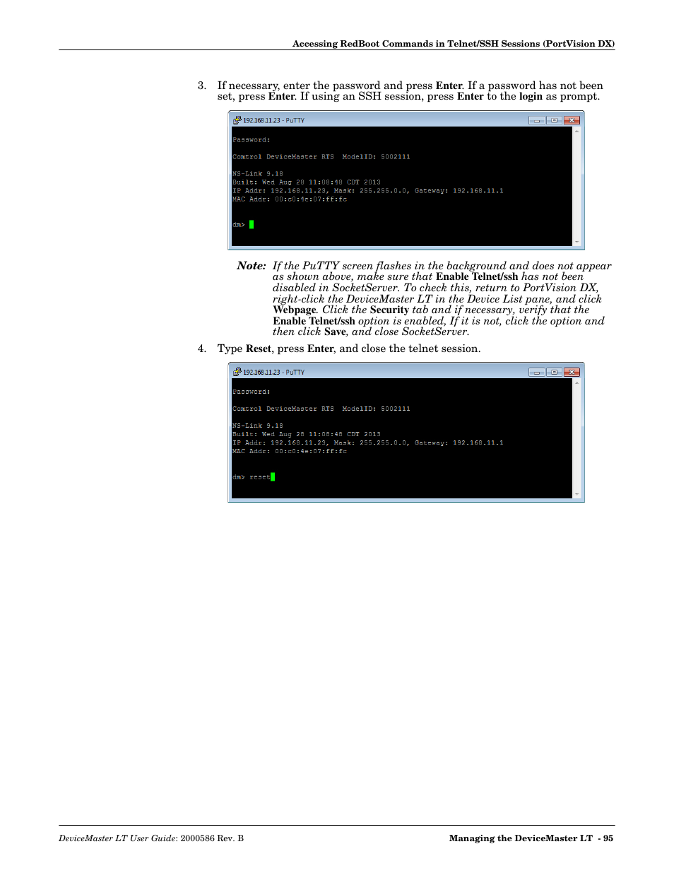 Comtrol DeviceMaster LT User Manual | Page 95 / 136