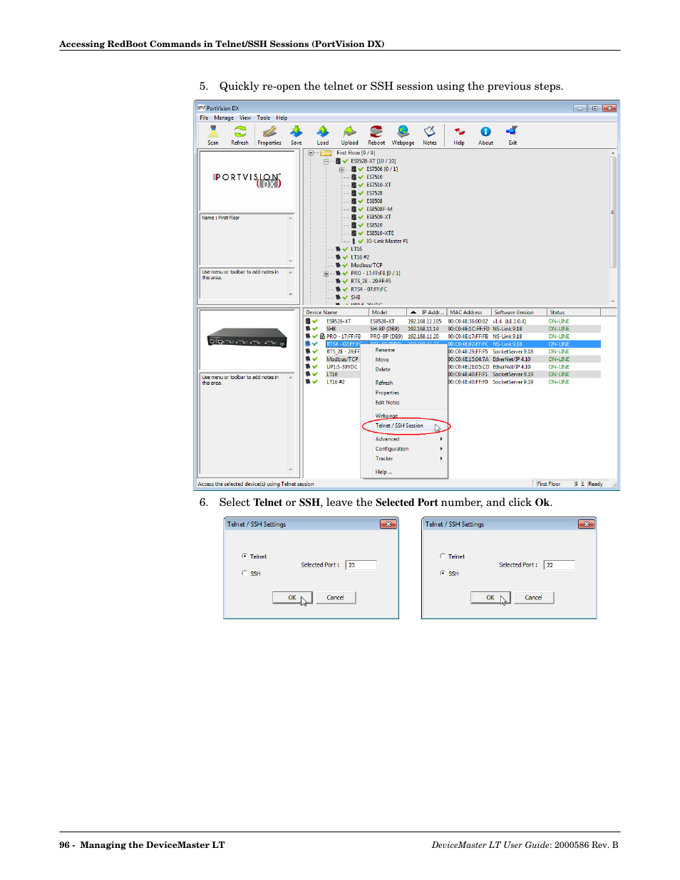 Comtrol DeviceMaster LT User Manual | Page 96 / 136