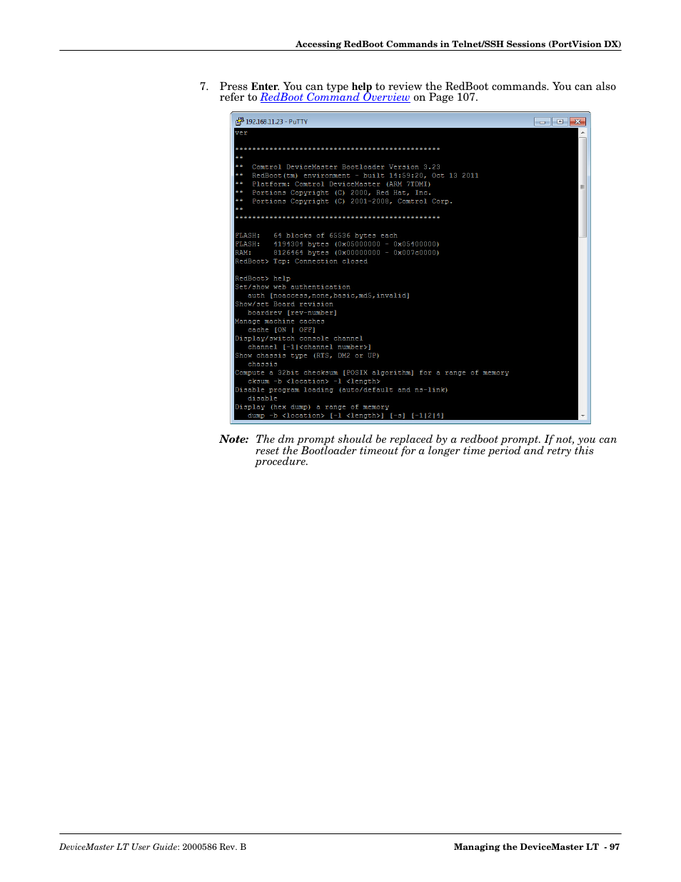 Comtrol DeviceMaster LT User Manual | Page 97 / 136